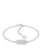 Tommy Hilfiger Bracelet Handcuffs Made of Steel with Zircon 19cm