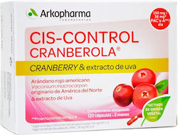 Arkopharma Ciscontrol Cranberola Cranberry, cranberola 120 Mützen