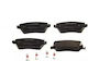 Renault Modus Grand Modus F Jp0 Brembo P68033 Brake Pads
