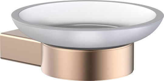 Karag Artemis Επιτοίχια Σαπουνοθήκη Μεταλλική Rose Gold