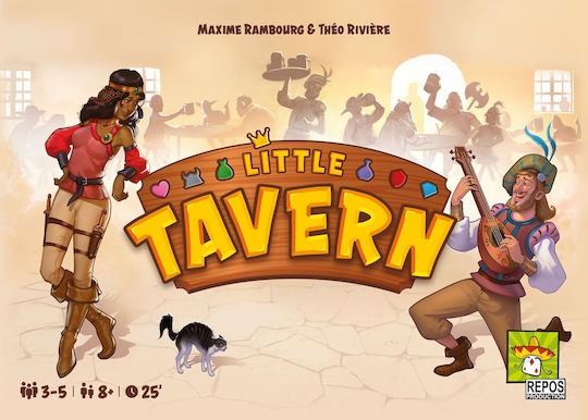 Board Game Little Tavern for 3-5 Players 8+ Years Old (EN) Repos Production