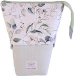 Babyvalia Pencil Case 2-in-1 Fabric Eucalyptus