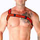 Macho Underwear Мъжки харнес Червен