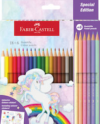 Faber Castell Einhorn Special Edition Klassik Farbstift 18 Plus 6 Stk. 111221 4005401112211