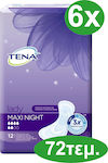 Tena Night Women's Incontinence Pad 72pcs