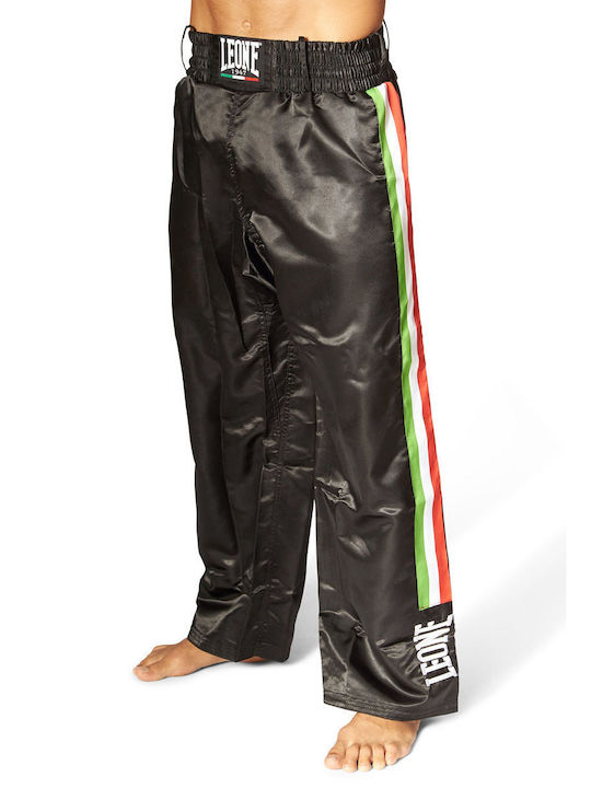 Leone 1947 Ανδρικό Παντελόνι Kick Boxing Μαύρο