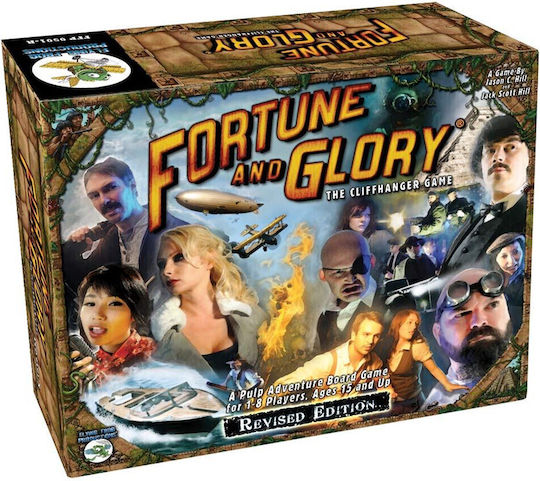 Επιτραπέζιο Παιχνίδι Fortune and Glory: The Cliffhanger για 1-8 Παίκτες 15+ Ετών (EN) Flying Frog