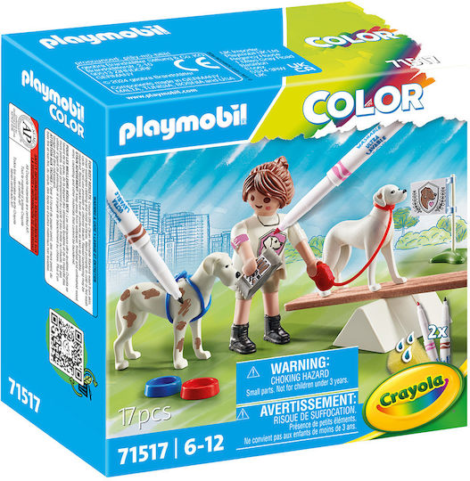 Playmobil Color Dog training for 6-12 years old