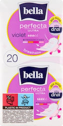 Bella Perfecta Ultra Violet Sanitary Pads Wings Pack 20 Bella Perfecta Ultra Violet Sanitary Pads Wings Pack 20