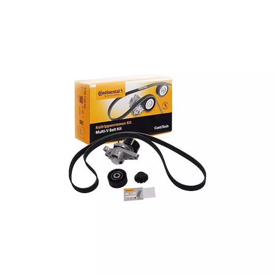 Set curea de transmisie Peugeot Bipper Aa Contitech 6pk1564k1