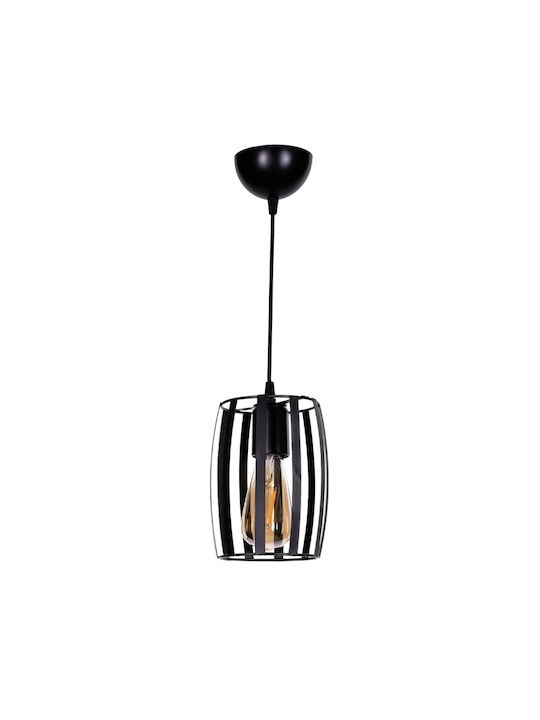 Megapap Pendant Light Single-Light for Socket E27 Black