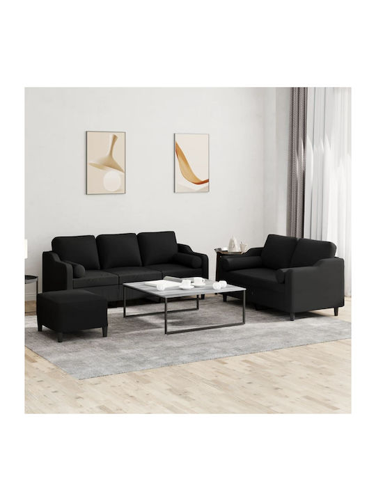 Σετ Σαλονιού 3-Sitzer & 2-Sitzer & Hocker