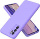 Back Cover Σιλικόνης Λιλά (Oppo A16s)