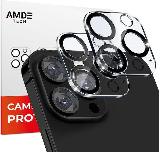 Amdetech iPro+ Kameraschutz Gehärtetes Glas Transparent für das iPhone 12