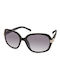 Guess Women's Sunglasses with Black Plastic Frame and Gray Gradient Lens GF0405 01B