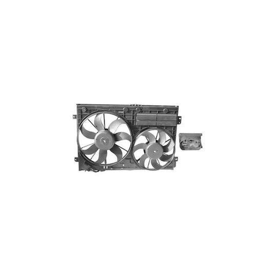 Ventilator Radiator Vw Eos 1f7 1f8 Tyc 837-1006