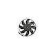 Tyc Car Radiator Fan for Audi A4 8EC B7