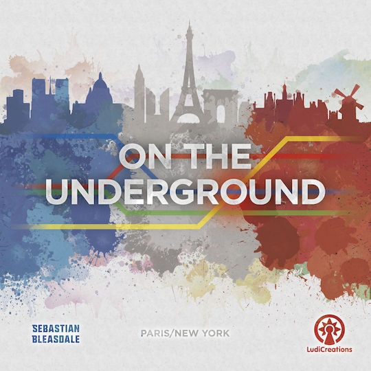 Joc de Societate On The Underground Paris/New York pentru 2-5 Jucători 14+ Ani LDR2224000 (EN) Ludi Creations