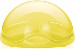 Nuk Case Pacifier Yellow