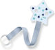 Nuk Ribbon Pacifier made of Fabric Blue