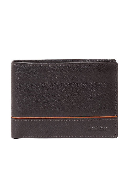 Lavor Leather Men's Wallet Classic with RFID Brown