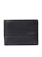 Leather Men's Wallet Classic with RFID Black