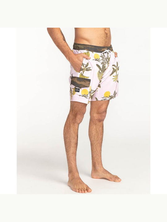 Billabong Layback Men's Swimwear Bermuda Black with Patterns