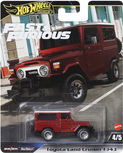 Hot Wheels Premium Αυτοκινητάκι Toyota Land Cruiser για 3+ Ετών