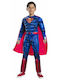 Kinder Karnevalskostüm Rubies Black Line Deluxe Superman Blau