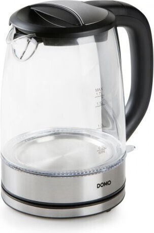 Domo Fierbător 1.7lt 2200W Argintiu
