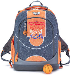 Rucsac Școlar pentru Copii de Spate Basketball +6 Ani 41x30x20cm Yolo