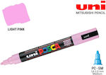 Marker Posca Pc-5m roz deschis 51 Uni-ball 4902778036891