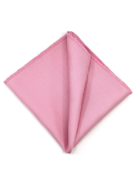 Pink Solid Pocket Square 26*26cm Cotton L-047-h-23