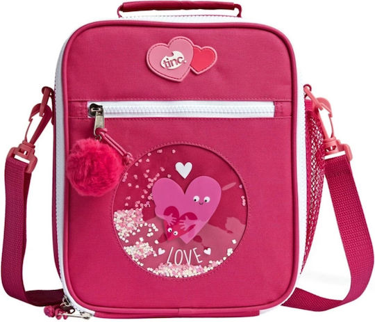 Tinc Schulische Isolierte Kinder Lunchtasche Rosa 20x8x25cm