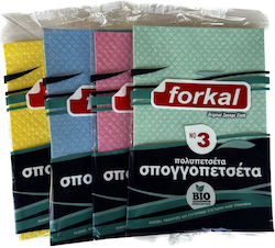 Forkal Sponge Cloths General Use 29.5x20cm