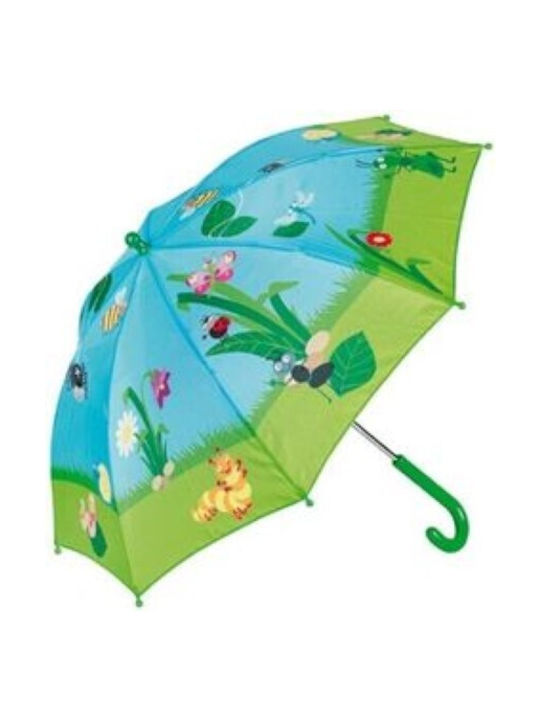 Kidslife Kinder Regenschirm Gebogener Handgriff mit Durchmesser 70cm.