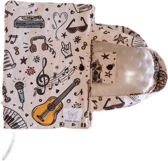 Babyvalia Θήκη Βιβλίου Παραλία Μουσικά Όργανα