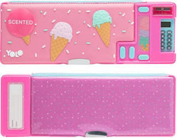 Yolo Magnetic Pencil Case with Calculator