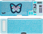 Children's Retro Plus 3D Pencil Case Butterfly 26x9x3cm Yolo