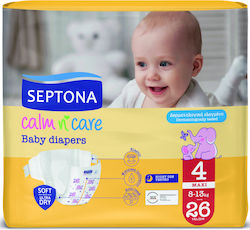 Septona Calm & Care № 4 за 8-13kgkg 26бр Septona Calm & Care № 4 за 8-13kgkg 26бр