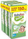 Babylino Sensitive Πάνες με Αυτοκόλλητο No. 2 για 3-6kg 150τμχ