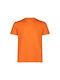 CMP Men's Short Sleeve T-shirt Orange