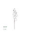 Decorative Artificial Flower White 45cm GloboStar