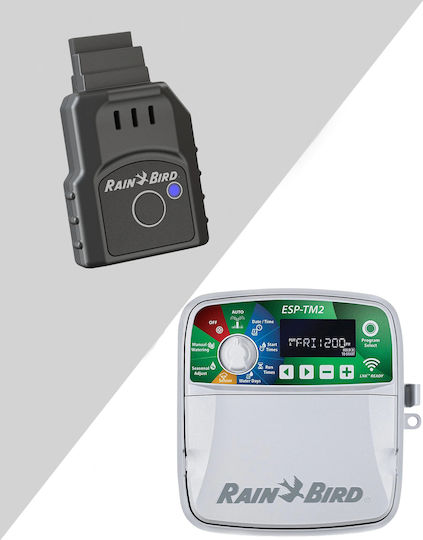 Rainbird ESP-TM2 Προγραμματιστής Ποτίσματος Πίνακα Ρεύματος 6 Στάσεων με Wi-Fi