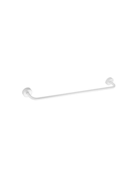 Karag Moderno Single Wall-Mounted Bathroom Rail ​60x60cm White