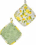 Kentia Pot Holder Fabric Multicolored 2pcs