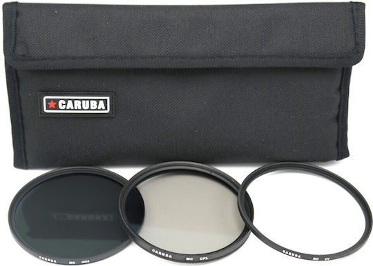 Caruba UV / CPL / NDFilter Kit 62mm for Camera Lenses