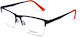 Pepe Jeans Männlich Metallisch Brillenrahmen Blau PJ1232-C4