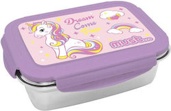 Inox Δοχείο Φαγητού 900ml Unicorn Dream Come True Inox Δοχείο Φαγητού 900ml Unicorn Dream Come True