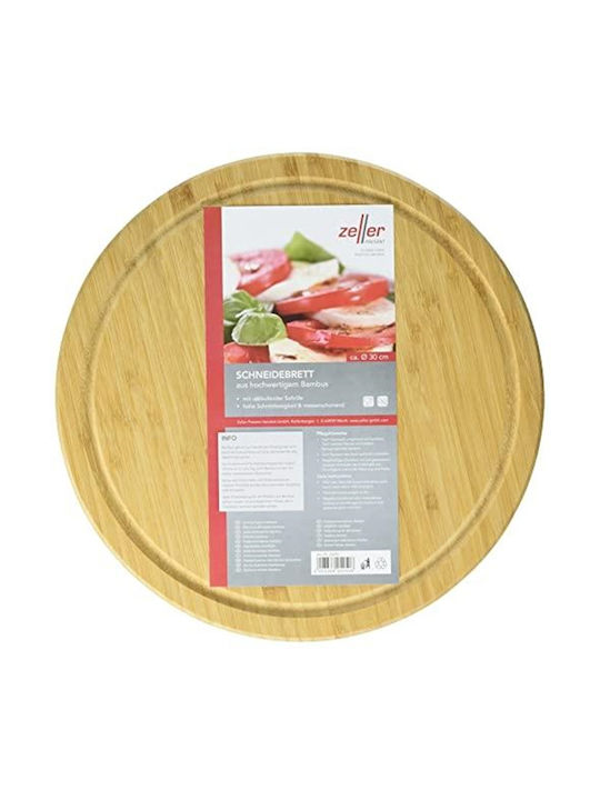 Zeller Wooden Serving Platter 30x1.8cm